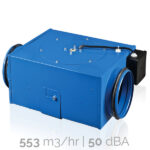 VKP Minibox Centrifugal Inline Exhaust Fan: 150mm
