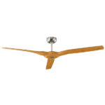 Radical Ceiling Fan - DC Motor 60" With Remote (Polished Aluminium) - Image 4