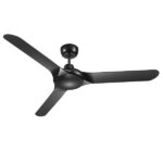 Ventair Spyda AC Ceiling Fan – 56″ (Matte Black)