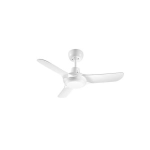 White Ventair Spyda Ceiling Fan 36″