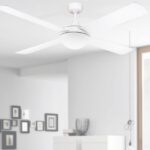 Fanco Urban 2 Ceiling Fan With 24w CCT LED Light 52″ (White) - Image 2