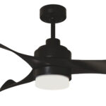 Mercator Eagle V2 DC Ceiling Fan with LED Light - 56" (Black) - Image 2