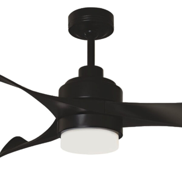 Mercator Eagle V2 DC Ceiling Fan with LED Light - 56" (Black) - Image 2