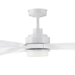 Mercator Eagle V2 DC Ceiling Fan with LED Light - 56" (White) - Image 2