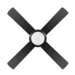 Bondi Ceiling Fan With CCT LED - Black 48" - Image 4