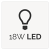 18 watt LED