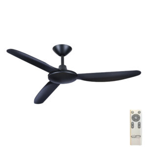 Hunter Pacific Polar V2 DC Ceiling Fan - 48" (Matte Black)