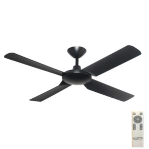 Hunter Pacific Next Creation V2 DC Ceiling Fan - 52" (Black)