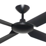 Hunter Pacific Next Creation V2 DC Ceiling Fan - 52" (Black) - Image 2