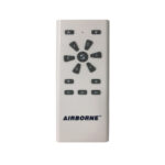 Airborne Storm DC Fan With CCT LED light 52″ & Remote (Black) - Image 3