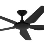 Airborne Storm DC Fan 48″ With Remote (Black) - Image 3
