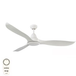 Wave DC Ceiling Fan with Light
