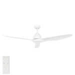 Brilliant Canyon DC 56" Ceiling Fan - White | Lumera Living Australlia
