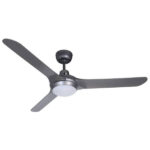 Ventair Spyda Ceiling Fan with Dimmable CCT LED Light 56″ (Titanium)