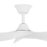 Cabarita DC Ceiling Fan with Remote- White 50" - Image 3