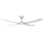 Matte White 56" Three Sixty Flatjet Indoor/Outdoor DC Ceiling Fan - Image 3