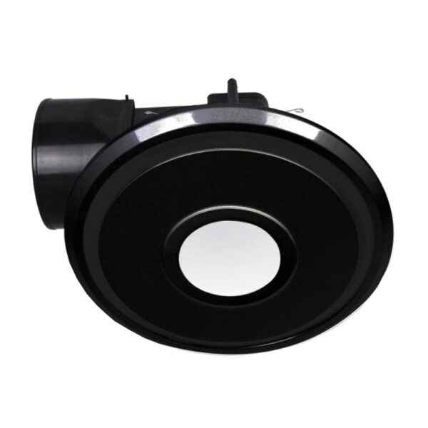 Mercator Emeline II Round Exhaust Fan 290 LED - Black - Image 1