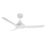 White 48" Ventair Stanza Ceiling Fan Indoor/Outdoor