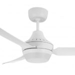 White 48" Ventair Stanza Ceiling Fan with B22 Light Indoor/Outdoor - Image 2