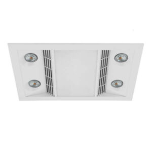 Inferno exhaust fan with het and light Inferno exhaust fan with het and light