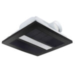 Solace Exhaust Fan: 4 in 1 with LED Light (Black)