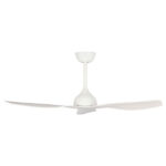 Claro Whisper DC Ceiling Fan - 48" (White) - Image 3