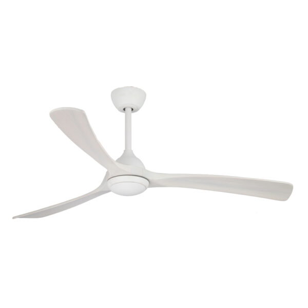 Claro Sleeper DC Ceiling Fan with LED Light - 56" (White) - Image 1