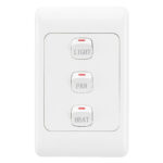 Brilliant Marvel: 3 in 1 Exhaust Fan - Black - Image 5