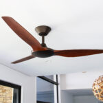 Delta DC Motor Ceiling Fan 56″ (Oil Rubbed Bronze with Koa Blades) - Image 3