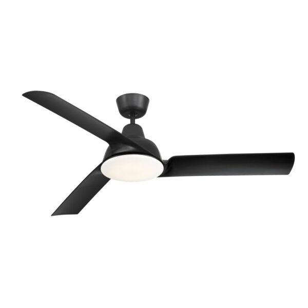 Mercator Airventure AC Ceiling Fan with LED Light - 52" (Black) - Image 1