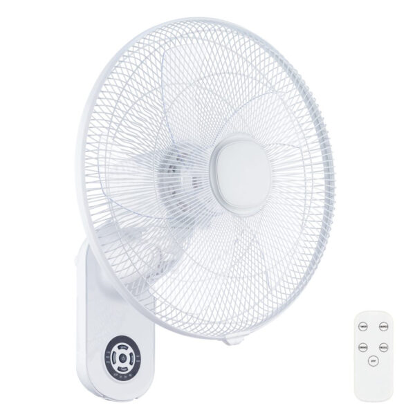 Mercator Rider Domestic Wall Fan with Remote Control (16") - Image 1
