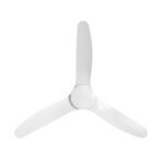 Studio DC Low Profile SMART Ceiling Fan with Remote Control 48" (White) - Image 3