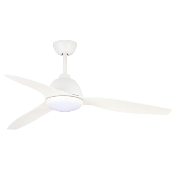 Fanco Breeze Outdoor Ceiling Fan with CCT LED light - White 48"