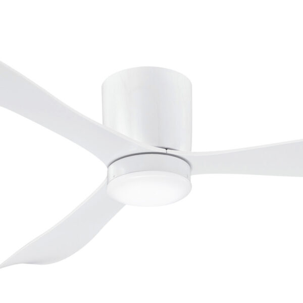 Mercator Instinct DC Ceiling Fan with LED Light - 54" (White) - Image 2