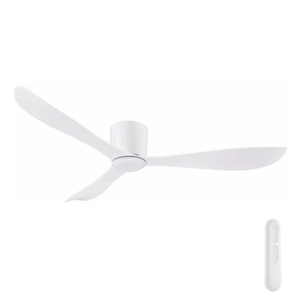 Mercator Instinct DC Ceiling Fan with Remote Control - 54" (White) - Image 1