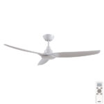 Ventair Skyfan DC Ceiling Fan with CCT LED Light & Remote - 60″ (White)