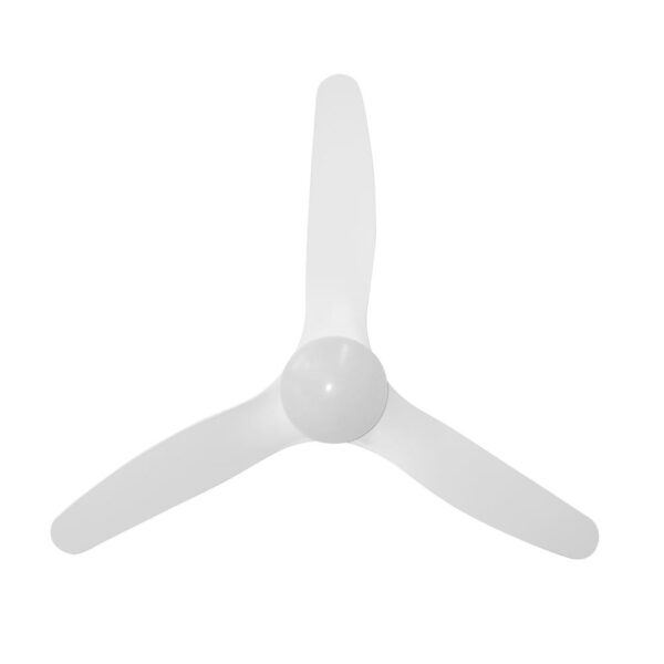 Studio Smart DC Low Profile Ceiling Fan with Dimmable CCT LED Light 48" (White) - Image 2