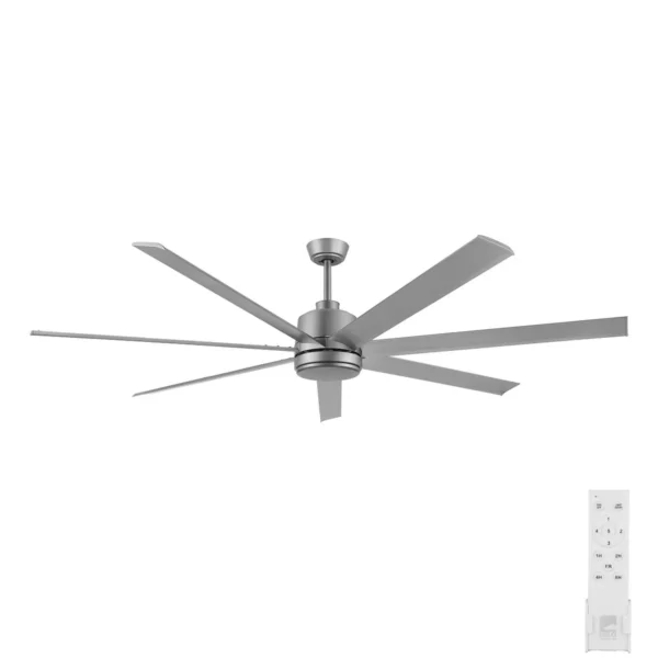 Eglo Tourbillion DC Ceiling Fan with Remote - 80" (Titanium) - Image 1