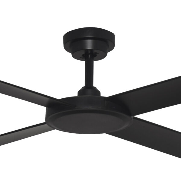 Hunter Pacific Pinnacle V2 DC Ceiling Fan - 52" (Black) - Image 2
