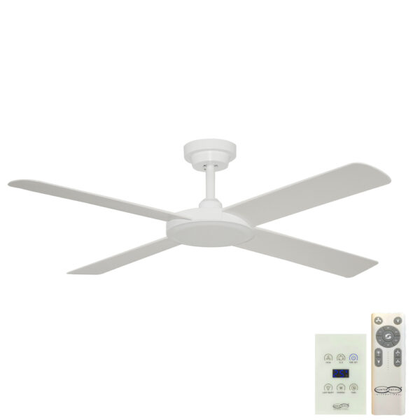 Hunter Pacific Pinnacle V2 DC Ceiling Fan - 52" (White) - Image 1