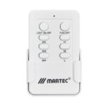 Martec Slimline AC Ceiling Fan Remote Control - White - Image 2