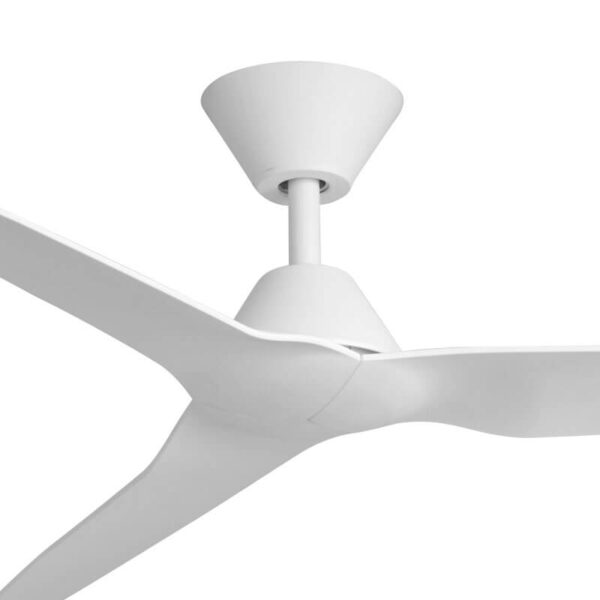 Fanco Infinity-iD DC Ceiling Fan with Wall Control & Remote/SMART - 54" (White) - Image 2