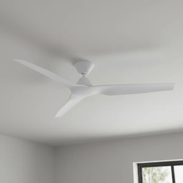Fanco Infinity-iD DC Smart Ceiling Fan with Remote - 54″ (White) - Image 2