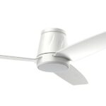 Profile DC Ceiling Fan With CCT LED Light  Remote 50″ (White) - Image 2