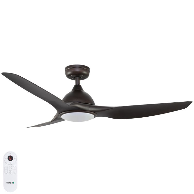 Horizon dc ceiling fan with led light