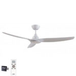skyfan ceiling fan ventair white light