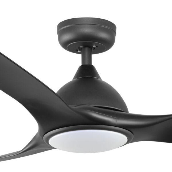 Horizon DC Ceiling fan with led black