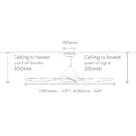 fanco-horizon-with-led-dimensions-diagram