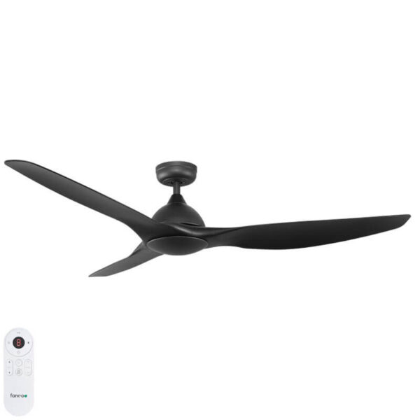 Horizon DC Smart Ceiling Fan with Remote 64″ (Black) - Image 1