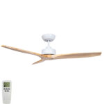 Wynd DC Ceiling fan with solid timber blades